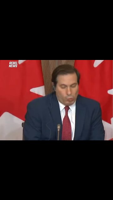 Marco Mendicino is just as corrupt as the rest and he looks nervous