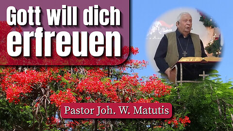 Gott will dich erfreuen