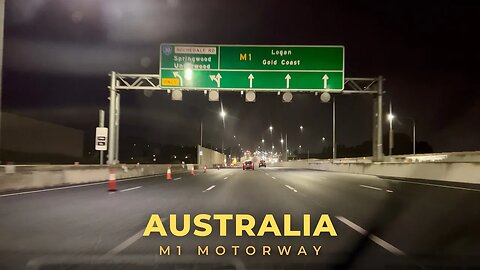 AUSTRALIA - Driving on The M1 Motorway || QLD || HDR DOLBY VISION