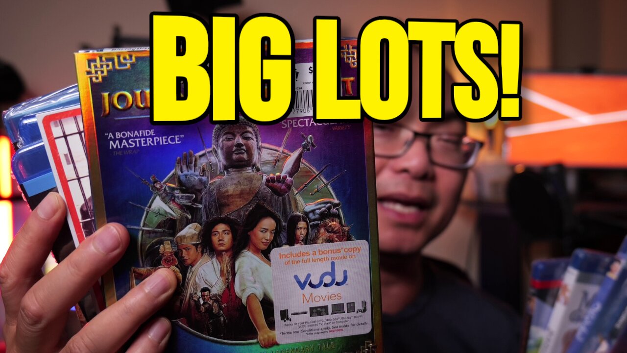 EPIC Big Lots Blu Ray Haul!🔥