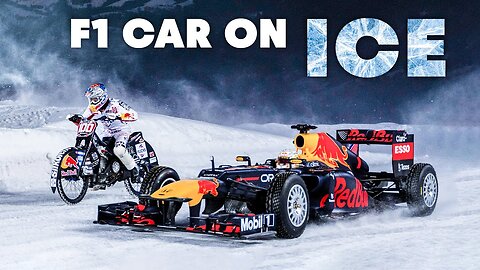 Max Verstappen's Icy Pre-Season Fun: Driving An F1 Car On The GP Ice Race Circuit