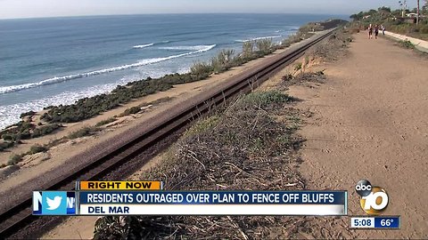 Residents, surfers angry over plan to fence off coastal bluffs