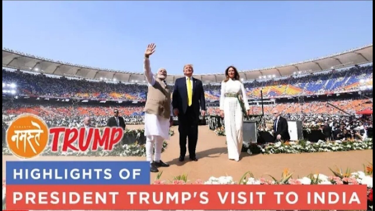 Highlights of President Trump's visit to India.mp4