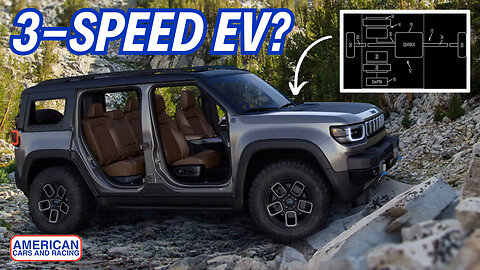 Future Jeep, Dodge And Ram EVs May Have A 3-Speed Transmission