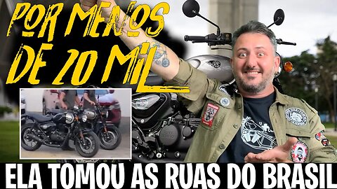 🔥 Por Menos de 20 mil, Ela TOMOU as Ruas do Brasil! 🏍️