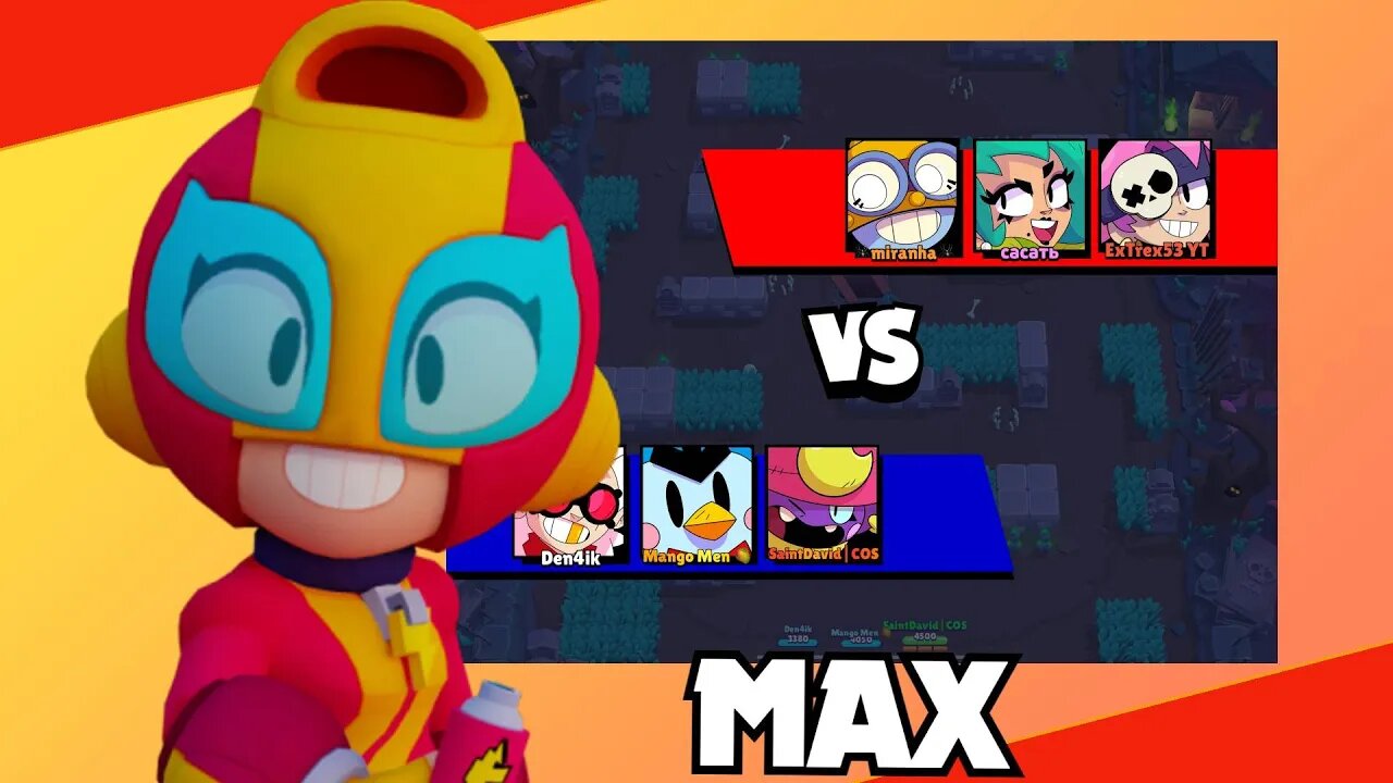 MAX BRAWL STARS GAMEPLAY