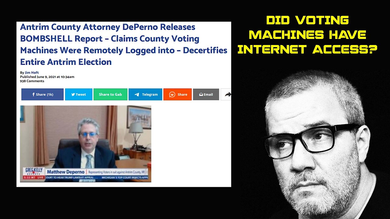 Attorney Claims County Voting Machines Were Remotely Logged Into