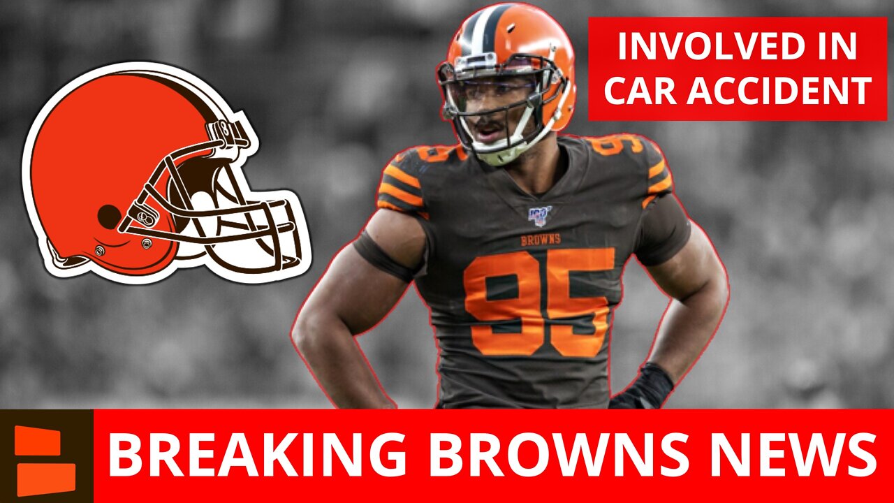 Browns' DE Myles Garrett Involved In A Car Crash | Browns News