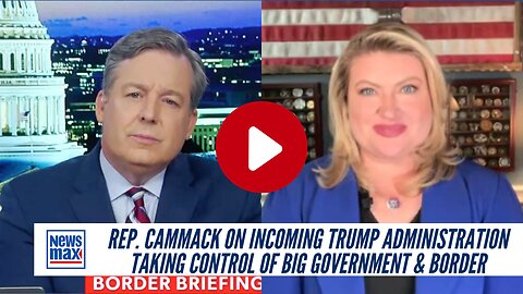 Rep. Cammack On Incoming Trump Administration Taking Control Of Big Government & Border