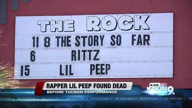 Lil Peep dies from probable Xanax overdose