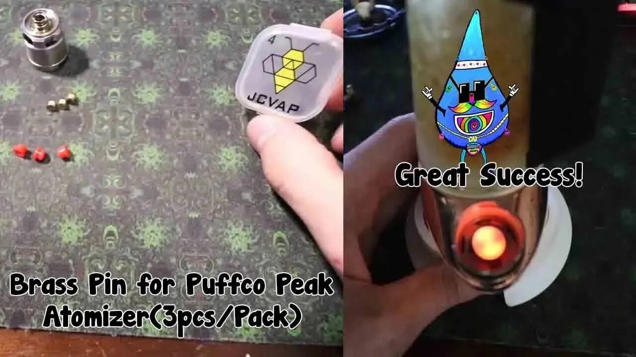 Puffco Peak Function Testing JCVAP Grommets & Firing Pins