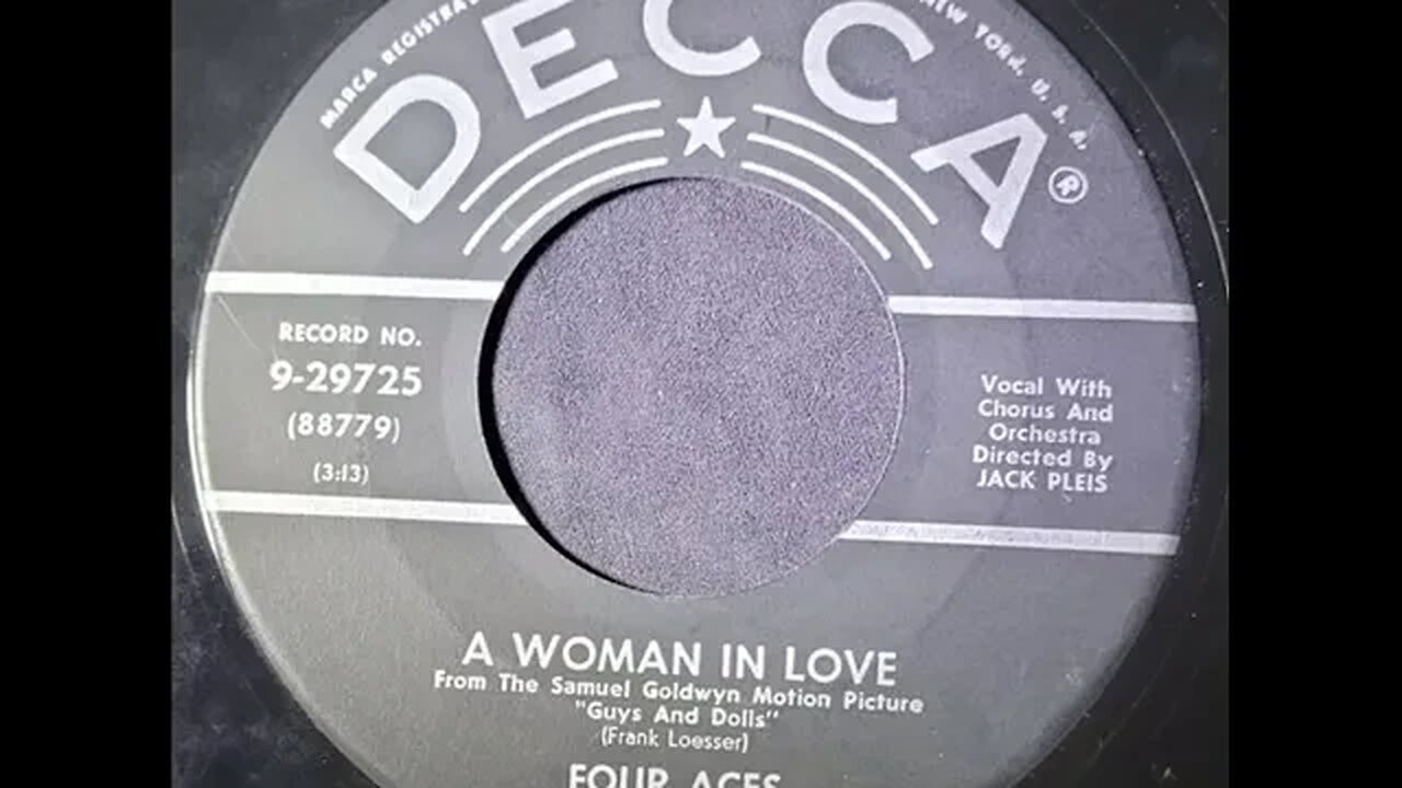 Four Aces Featuring Al Alberts – A Woman in Love