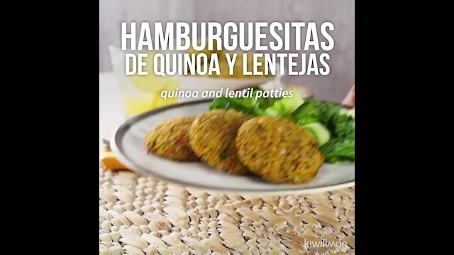 Quinoa and Lentil Burgers