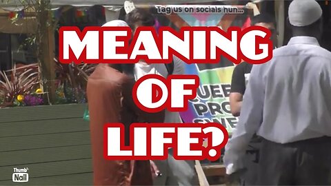 Meaning of life ? Bro Mohammed & Abdullaahi talk to visitors.