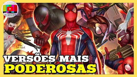 VERSÕES MAIS PODEROSOS DO HOMEM-ARANHA QUE OS FÃS GOSTARIAM DE VER NO CINEMA