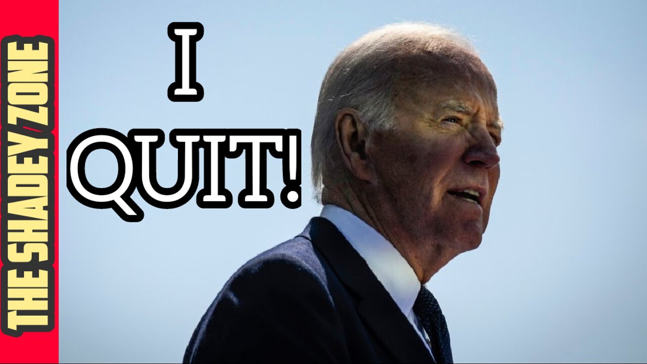 Joe Biden Officially Drops Out of 2024 Campaign