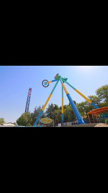 After a malfunction, over 30 people were stuck upside down on a theme park ride.