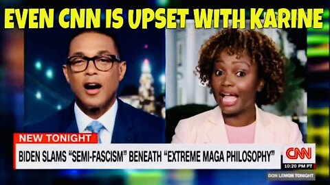 Even Don Lemon gets FRUSTRATED with KJP for not answering his Question about “Semi-Fascism”