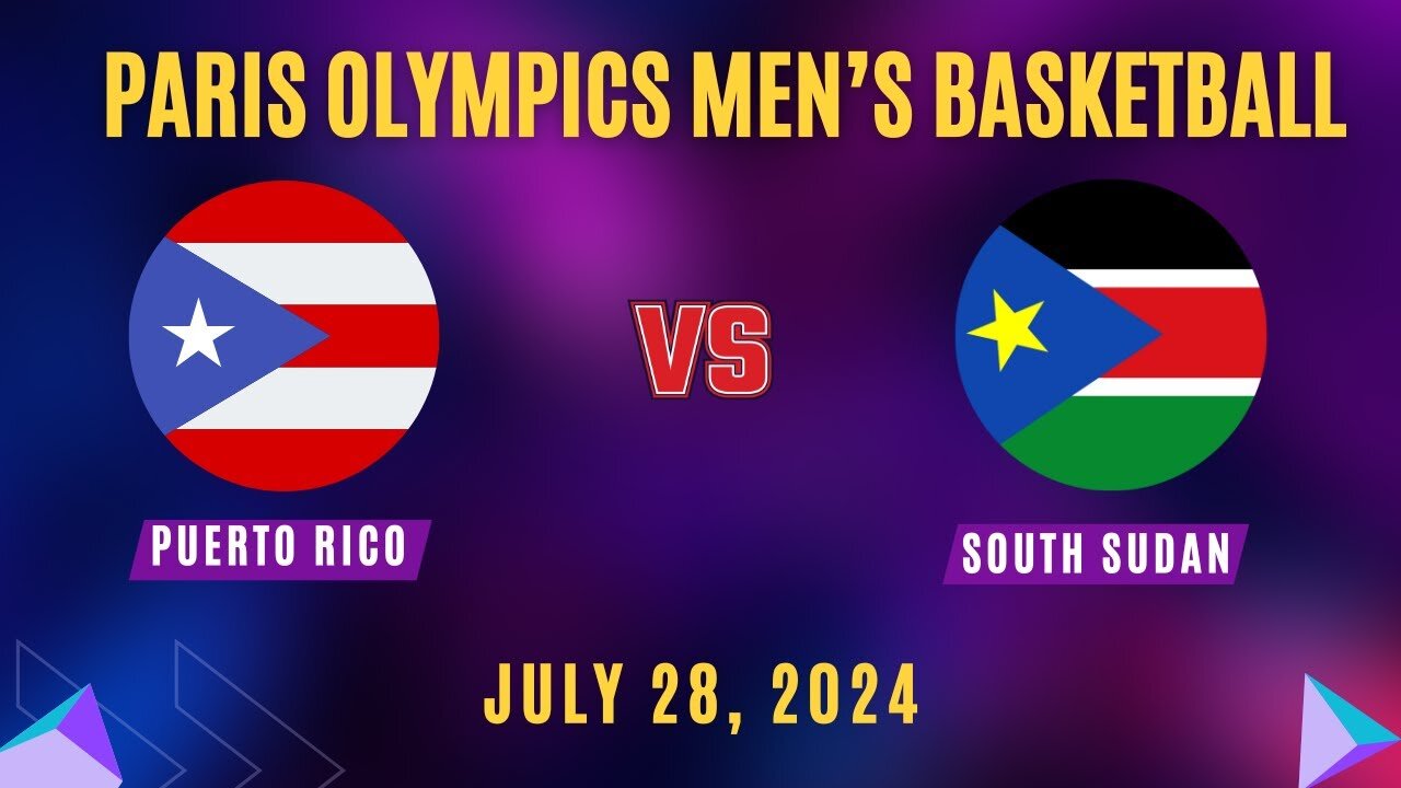 SOUTH SUDAN vs PUERTO RICO | GAME HIGHLIGHTS | PARIS 2024