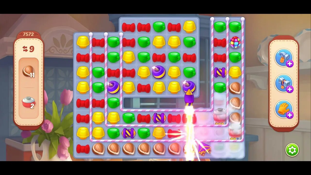 Playrix Homescapes Gameplay Walkthrough Level 7572