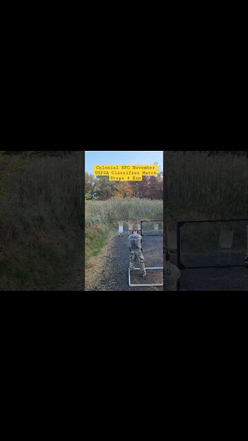 Colonial RPC November USPSA Classifier Match Stage 4 Kim #uspsa #unloadshowclear