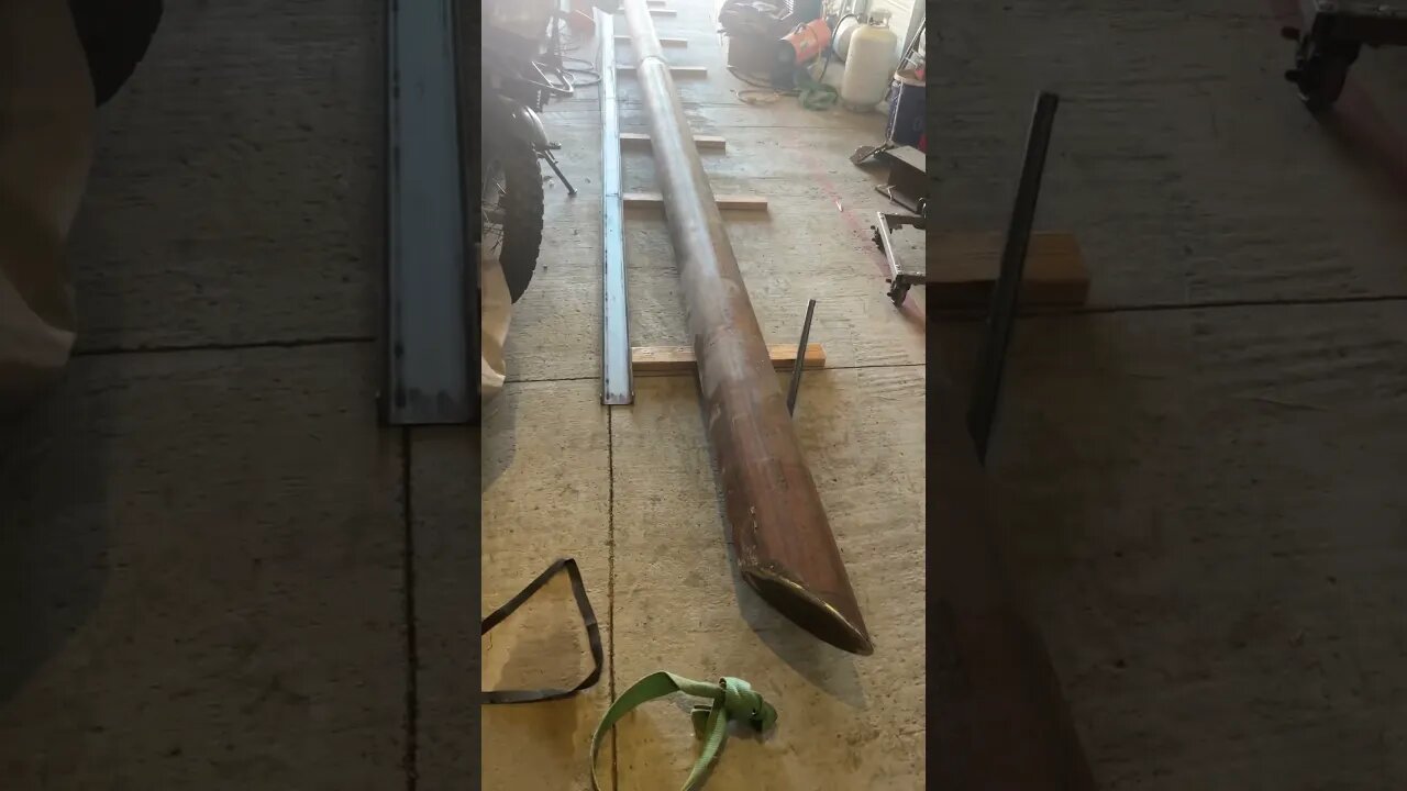 “Operation Big Stick” Welding 23 feet of 8 inch pipe…