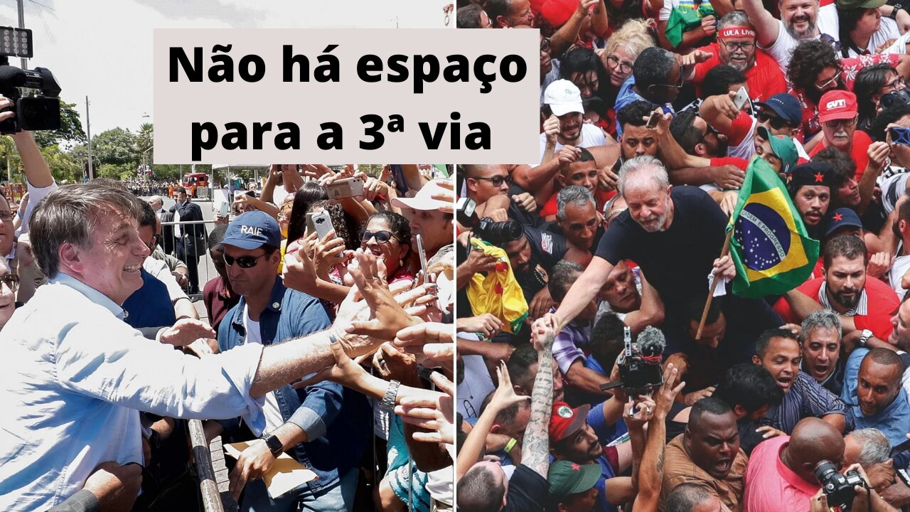 A polarização Lula x Bolsonaro é real e concreta