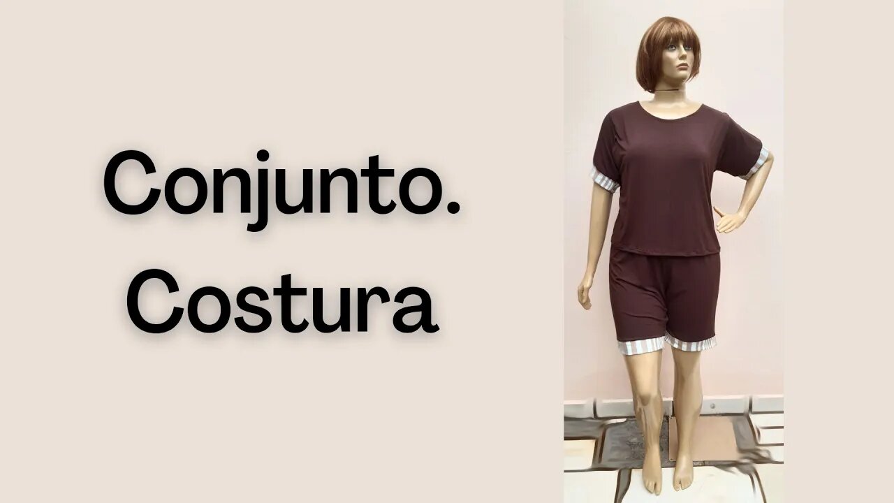 Conjunto, costura simplificada