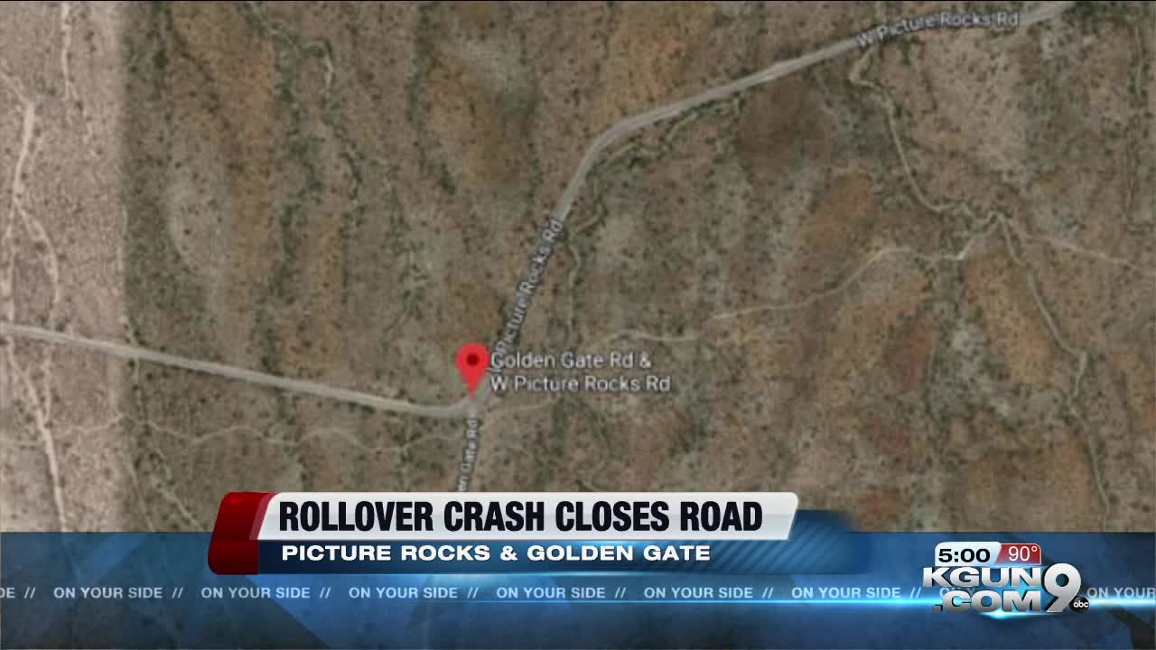 PCSD investigating single-vehicle rollover near Picture Rocks