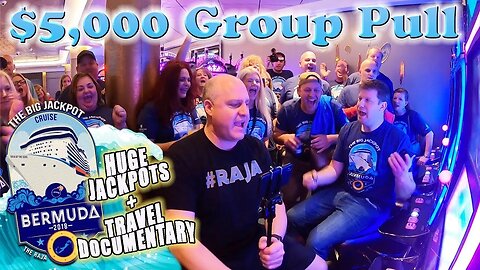 ⚓$5,000 GROUP PULL at Sea! 🌊3 HUGE BONU$ WIN$ ✦ Bermuda Travel Documentary | Raja Slots