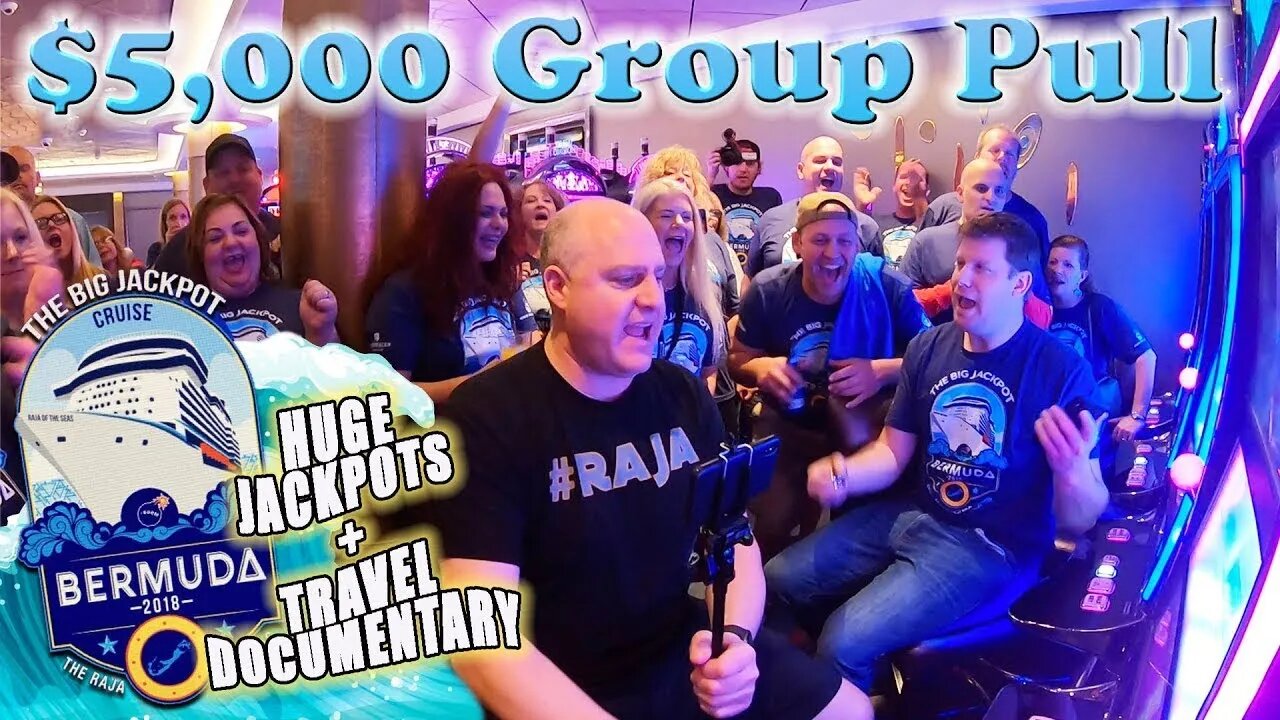 ⚓$5,000 GROUP PULL at Sea! 🌊3 HUGE BONU$ WIN$ ✦ Bermuda Travel Documentary | Raja Slots