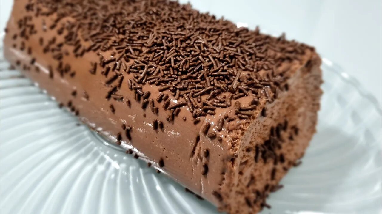 Pudim feito em 5 minutos de chocolate, fácil e sem ir ao forno!!! #receitafacil #sobremesarápida