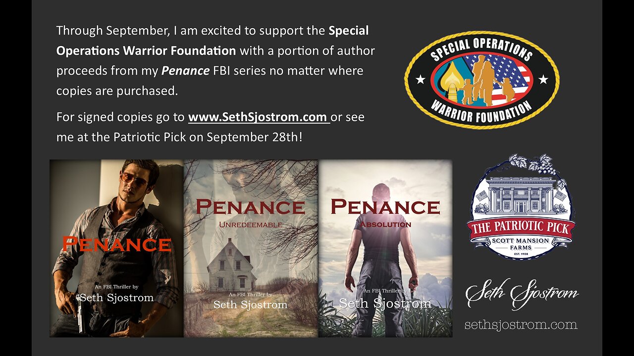 Penance Series Supports Special Operations Warrior Foundation