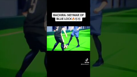 Bachira is the Neymar of Blue Lock😮‍💨 #shorts #soccer #bluelock