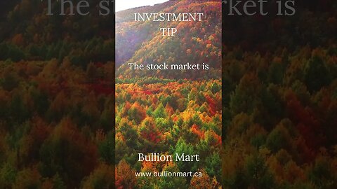 Investment Tip from Bullion Mart