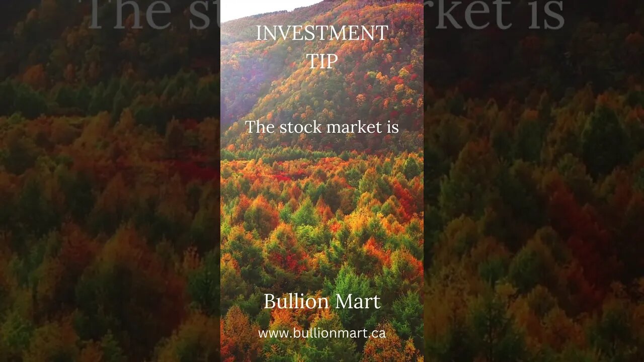 Investment Tip from Bullion Mart