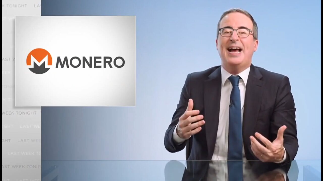 John Oliver talks about Monero