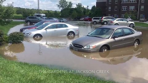 Flooding hits senior center in Independence