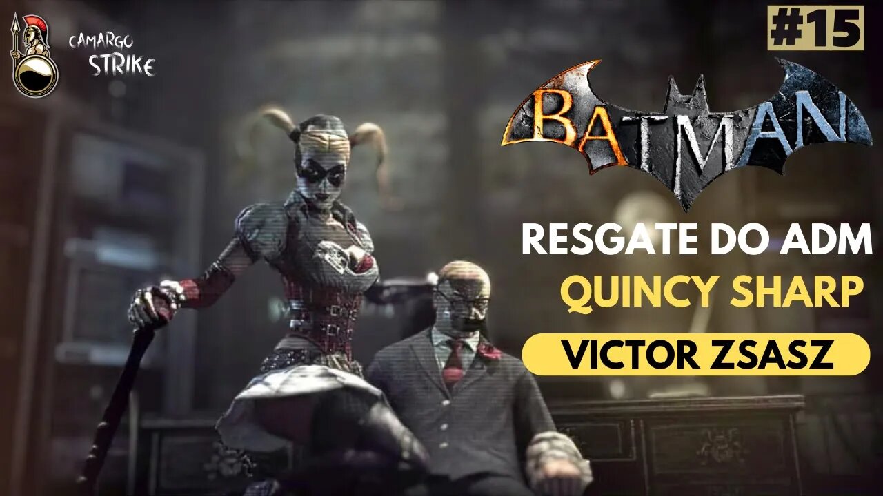 Batman Arkham Asylum | Resgate do Adm Quincy Sharp é encontramos a Hera Venenosa - 015