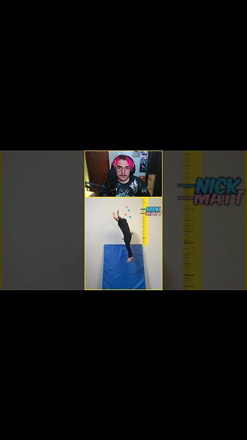 REACT Matt Larose - Highest Sticky Notes Wall run ft @NickPro