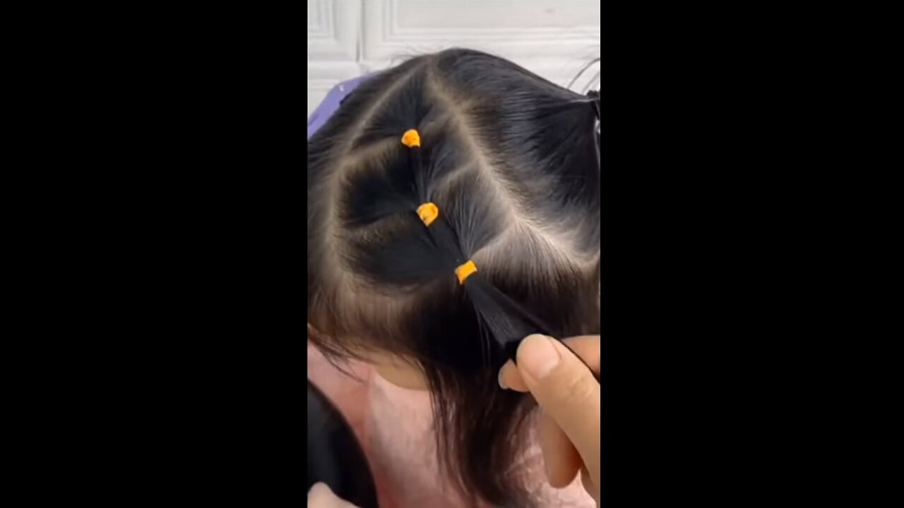 BEAUTIFUL AND EASY HAIRSTYLE FOR GIRL