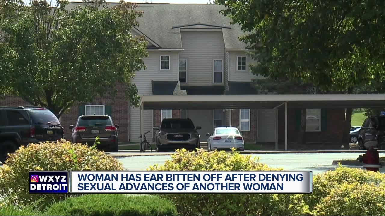 Oakland Co. Sheriff: Woman partially bites off female friend's ear, part of her face