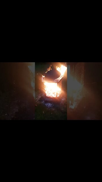 fire is burning like our rights and freedoms in Canada