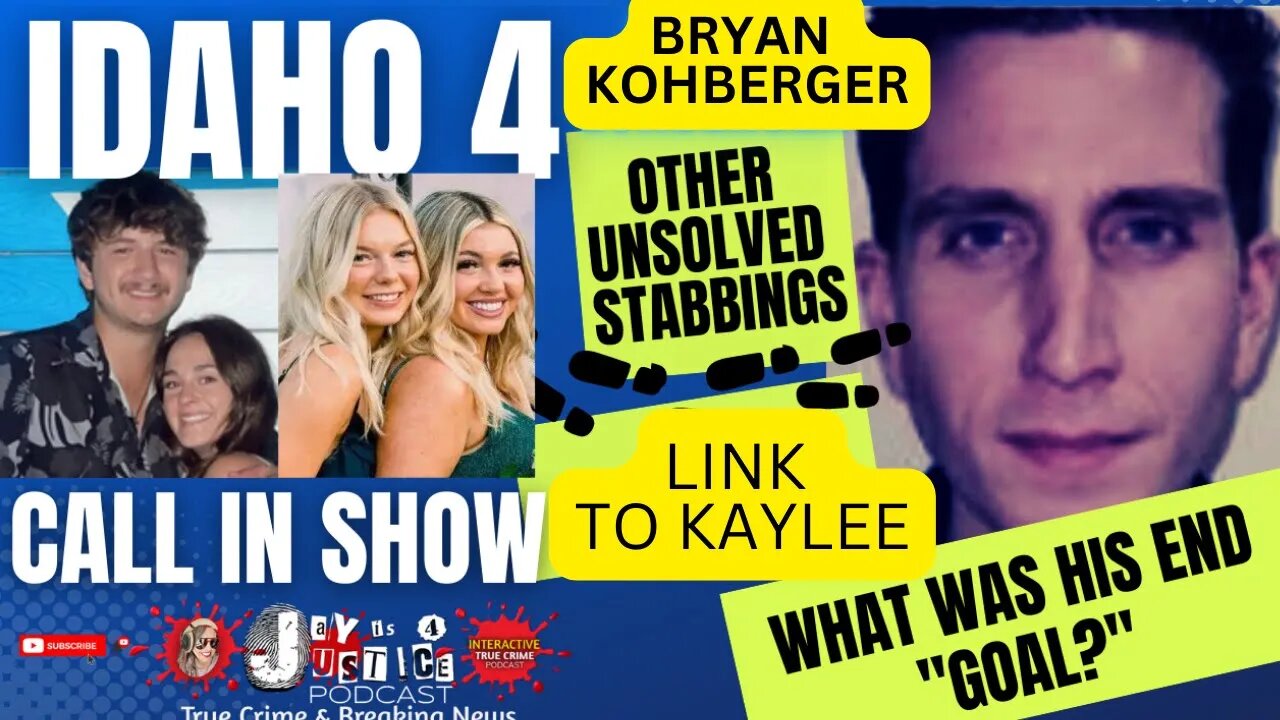 Idaho 4 Murders Discussion and Call in Show | Who is Bryan Kohberger? How is he connected?