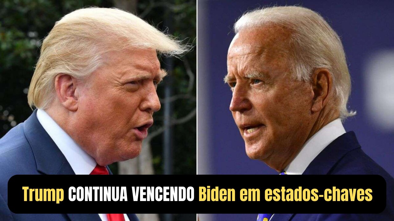 Trump lidera Biden em 7 estados pêndulos Desespero dos democratas