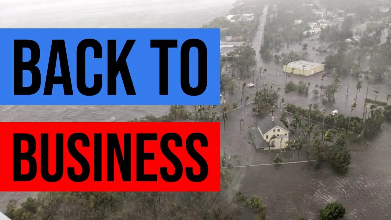 I Survived Hurricane Ian, Now Lets Talk Nordstream