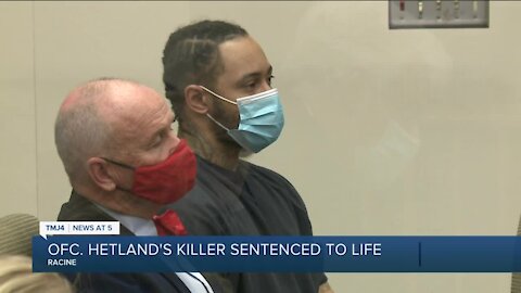 Man sentenced to life in prison for killing Racine police officer John Hetland