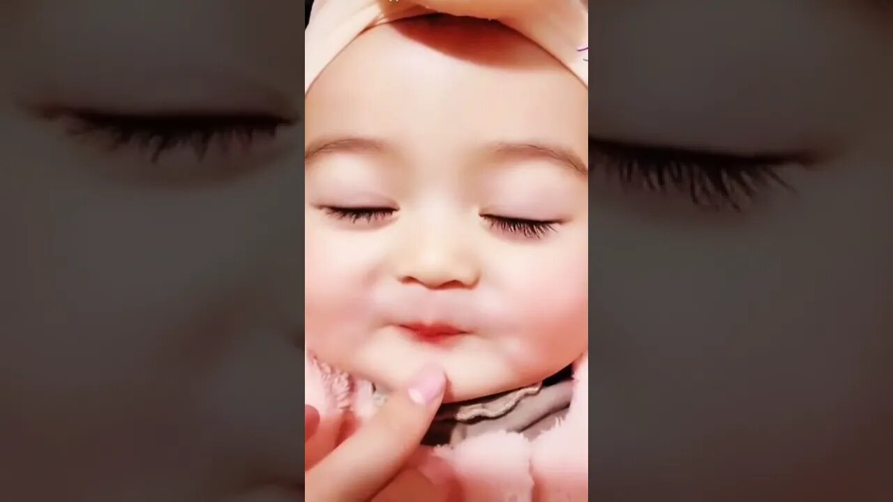 Cute Baby try not to smile Challenge #41 #shorts