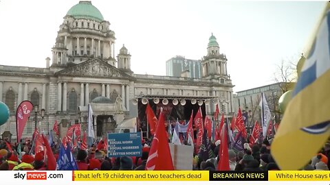 Northern Ireland grinds to halt amid massive strike action – what's going on?