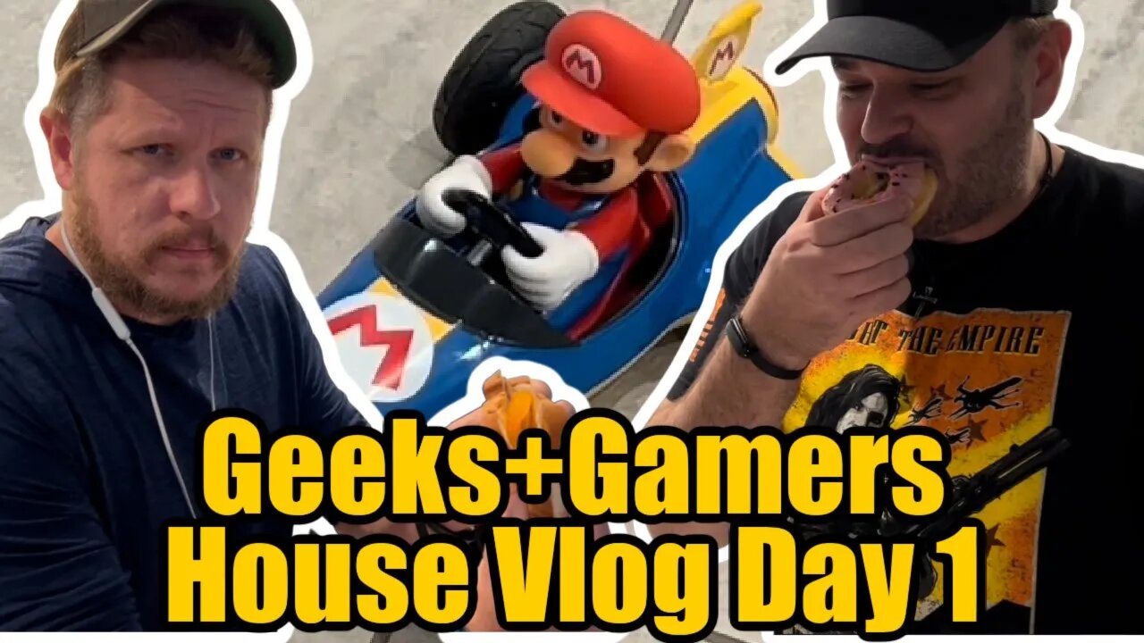 Geeks+Gamers in Orlando VLOG Day 1 | Getting Set Up in the House